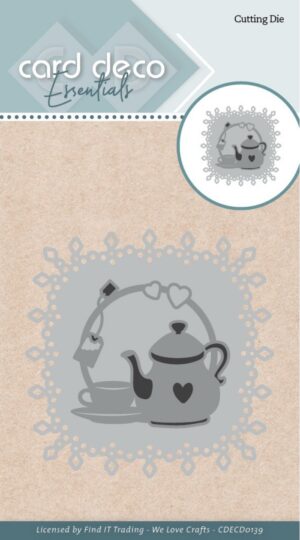 Snijmal - Card Deco Essentials - Tea Time - CDECD0139