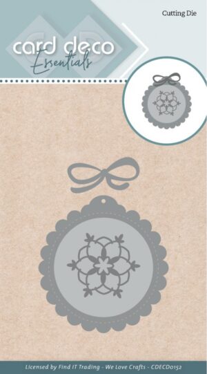Snijmal - Card Deco Essentials - Christmas Ornament - CDECD0152