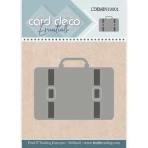 Snijmal - Card Deco Essentials - Suitcase - CDEMIN10001