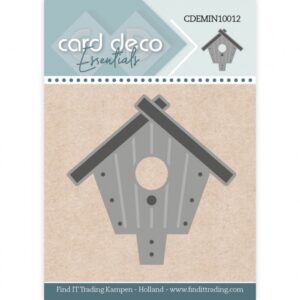 Snijmal - Card Deco Essentials - Birdhouse - CDEMIN10012