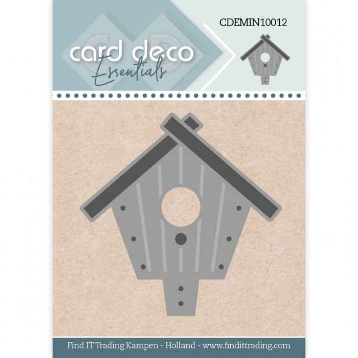 Snijmal - Card Deco Essentials - Birdhouse - CDEMIN10012