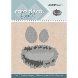Snijmal - Card Deco Essentials - Bird's Nest - CDEMIN10014