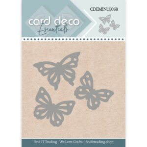 Snijmal - Card Deco Essentials - Butterflies - CDEMIN10068