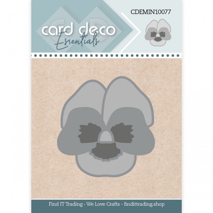 Snijmal - Card Deco Essentials - Pansy - CDEMIN10077