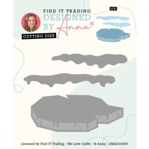 Snijmal - Designed By Anna - Mix & Match Cutting Dies: Ice - DBAD10009
