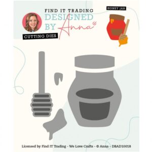 Snijmal - Designed By Anna - Mix & Match Cutting Dies: Honey Jar - DBAD10018