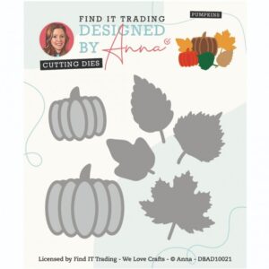 Snijmal - Designed By Anna - Mix & Match Cutting Dies: Pumpkins - DBAD10021