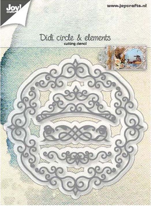 Snijmal - Joy! Crafts - Didi Circle & Elements - 6002/1223