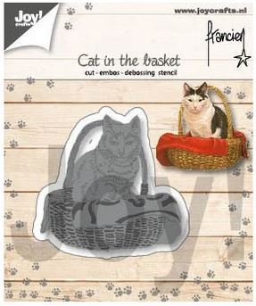 Snijmal - Joy! Crafts - Cat in the Basket - 6002/1360