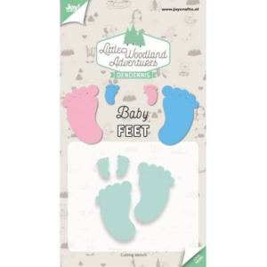 Snijmal - Joy! Crafts - Little Woodland Adventures: Baby Feet - 6002/3133