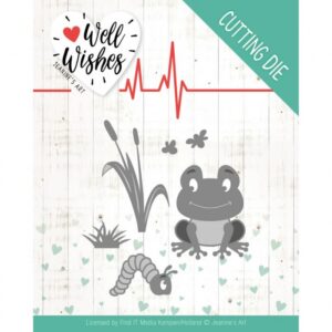Snijmal - Jeanine's Art - Well Wishes: Smiling Frog - JAD10094