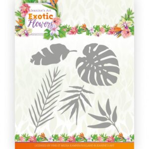 Snijmal - Jeanine's Art - Exotic Flowers: Exotic Leaves - JAD10132