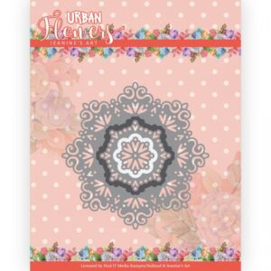 Snijmal - Jeanine's Art - Urban Flowers: Urban Doily - JAD10165
