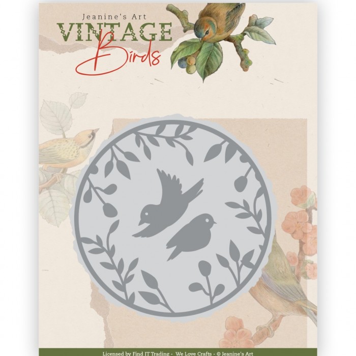 Snijmal - Jeanine's Art - Vintage Birds - Birds Circle - JAD10173