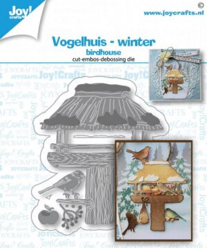 Snijmal - Joy! Crafts - Vogelhuis Winter - 6002/1543