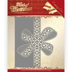Snijmal - Precious Marieke - Touch of Christmas: Christmas Bow Border - PM10183