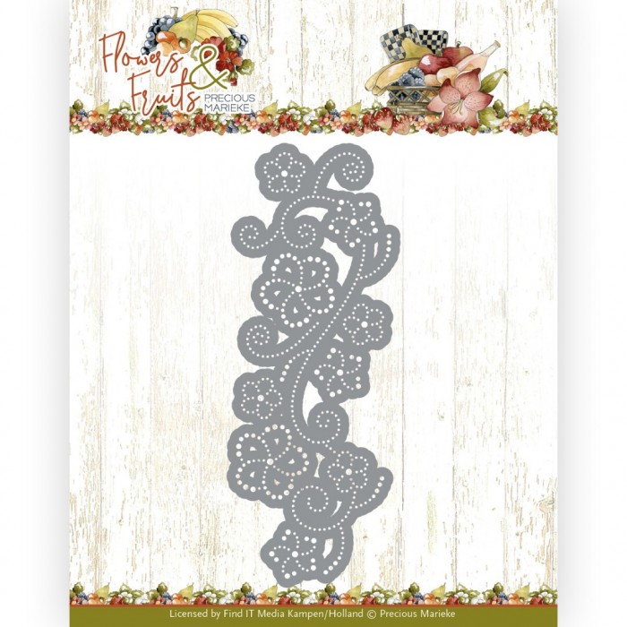 Snijmal - Precious Marieke - Flowers & Fruits: Fruit Blossom Border - PM10219