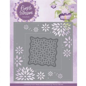 Snijmal - Precious Marieke - Purple Blossom: Blossom Frame - PM10275