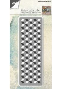 Snijmal - Joy! Crafts - Pattern with Cubes - 6002/0963