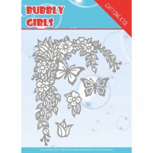 Snijmal - Yvonne Creations - Bubbly Girls: Flower Corner - YCD10167