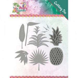 Snijmal - Yvonne Creations - Happy Tropics - Lush leaves - YCD10173