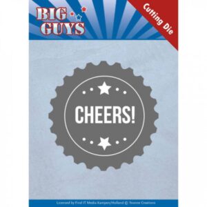 Snijmal - Yvonne Creations - Big Guys - Cheers - YCD10176
