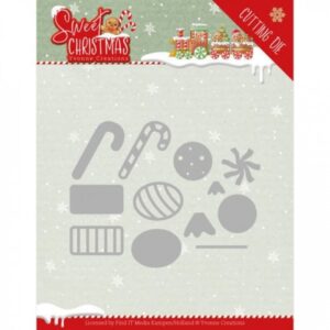 Snijmal - Yvonne Creations - Sweet Christmas: Sweet Christmas Candy - YCD10183