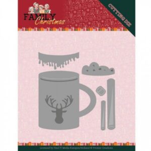 Snijmal - Yvonne Creations - Family Christmas: Warm Drink - YCD10186