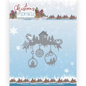 Snijmal - Yvonne Creations - Christmas Miracle - Christmas Scene - YCD10282