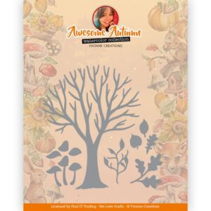 Snijmal - Yvonne Creations - Awesome Autumn - Autumn Tree - YCD10326