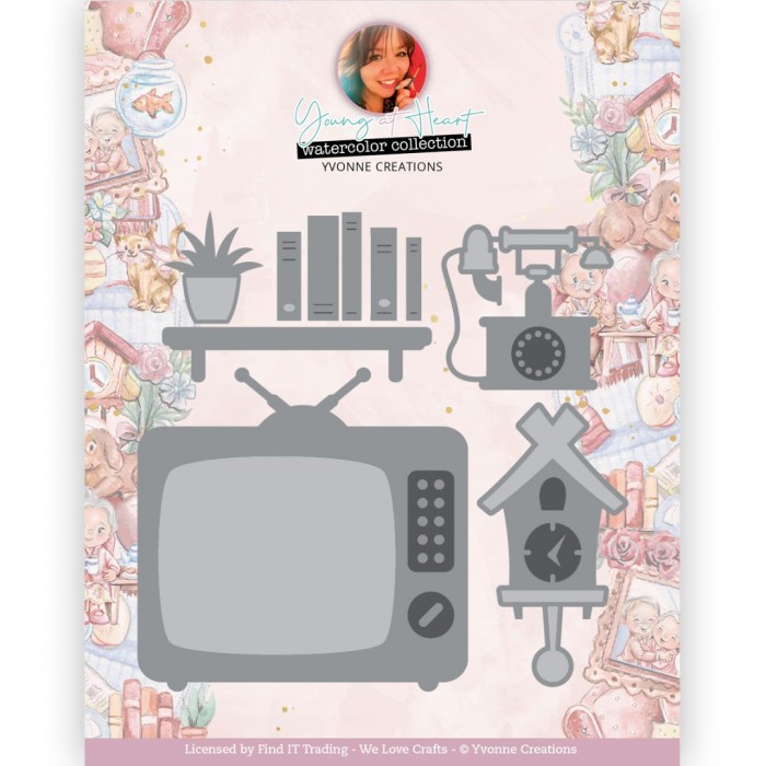 Snijmal - Yvonne Creations - Young at Heart - Home Accessoires - YCD10341