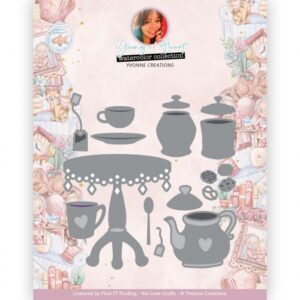 Snijmal - Yvonne Creations - Young at Heart - Tea Time - YCD10342