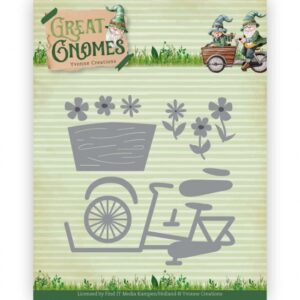 Snijmal - Yvonne Creations - Great Gnomes - Gnome Cargo Bike - YCD10352