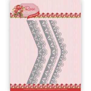 Snijmal - Yvonne Creations - Rose Decorations - Rose Borders - YCD10354
