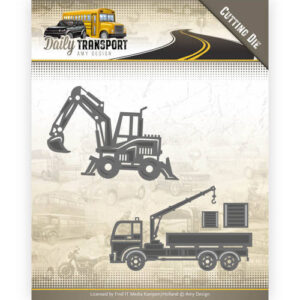 Snijmal - Amy Design - Daily Transport: Construction Vehicles - ADD10133