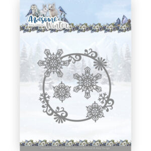 Snijmal - Amy Design - Awesome Winter: Winter Swirl Circle - ADD10257