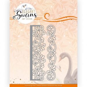 Snijmal - Amy Design - Elegant Swans: Elegant Border - ADD10270