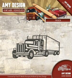 Snijmal - Amy Design - Vintage Vehicles: Truck - ADD10099