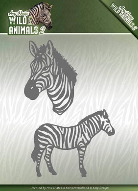 Snijmal - Amy Design - Wild Animals 2: Zebra - ADD10178
