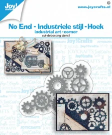 Snijmal - Joy! Crafts - No End: Industriële Stijl Hoek - 6002/1473