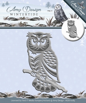 Snijmal - Amy Design - Wintertide: Owl - ADD10083