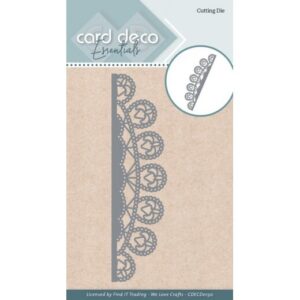 Snijmal - Card Deco Essentials - Lace Border - CDECD0130