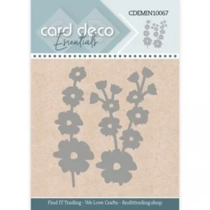 Snijmal - Card Deco Essentials - Hollyhock - CDEMIN10067