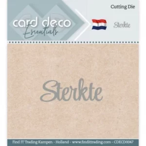 Snijmal - Card Deco Essentials - Sterkte - CDECD0047