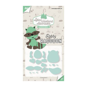 Snijmal - Joy! Crafts - Little Woodland Adventures: Robby Racoon - 6002/3130