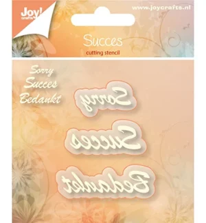 Snijmal - Joy! Crafts - Succes - 6002/6002