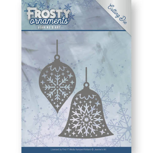 Snijmal - Jeanine's Art - Frosty Ornaments - Christmas Baubles - JAD10043