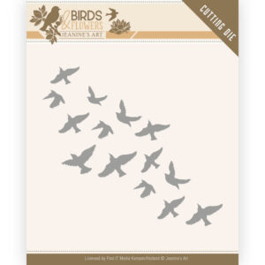 Snijmal - Jeanine's Art - Birds and Flowers - Flock of Birds - JAD10061