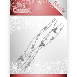 Snijmal - Jeanine's Art - Lovely Christmas - Lovely Christmas Border - JAD10078