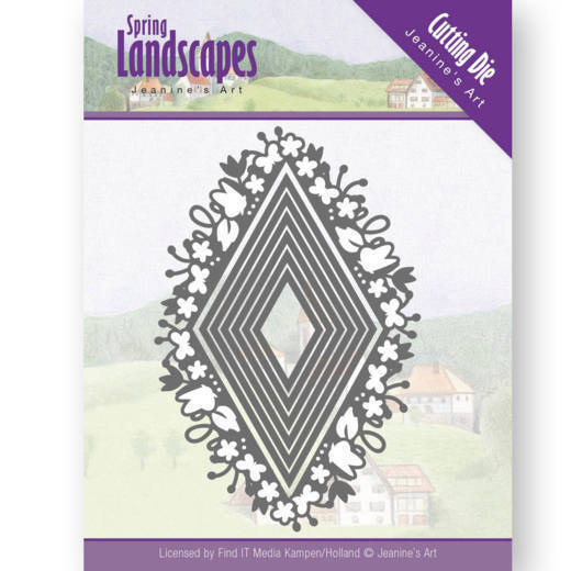 Snijmal - Jeanine's Art - Spring Landscapes: Spring Diamond - JAD10066